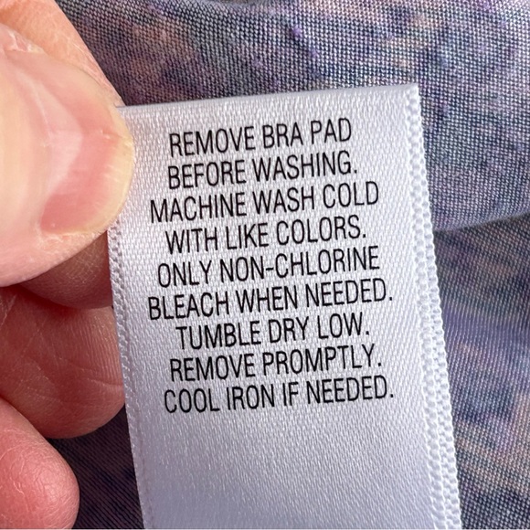 Gaiam Purple Digi Camo Tank Athletic Dress - Picture 14 of 16